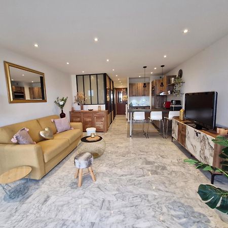 Sunny And Cosy Sea View Studio Antibes Exteriör bild