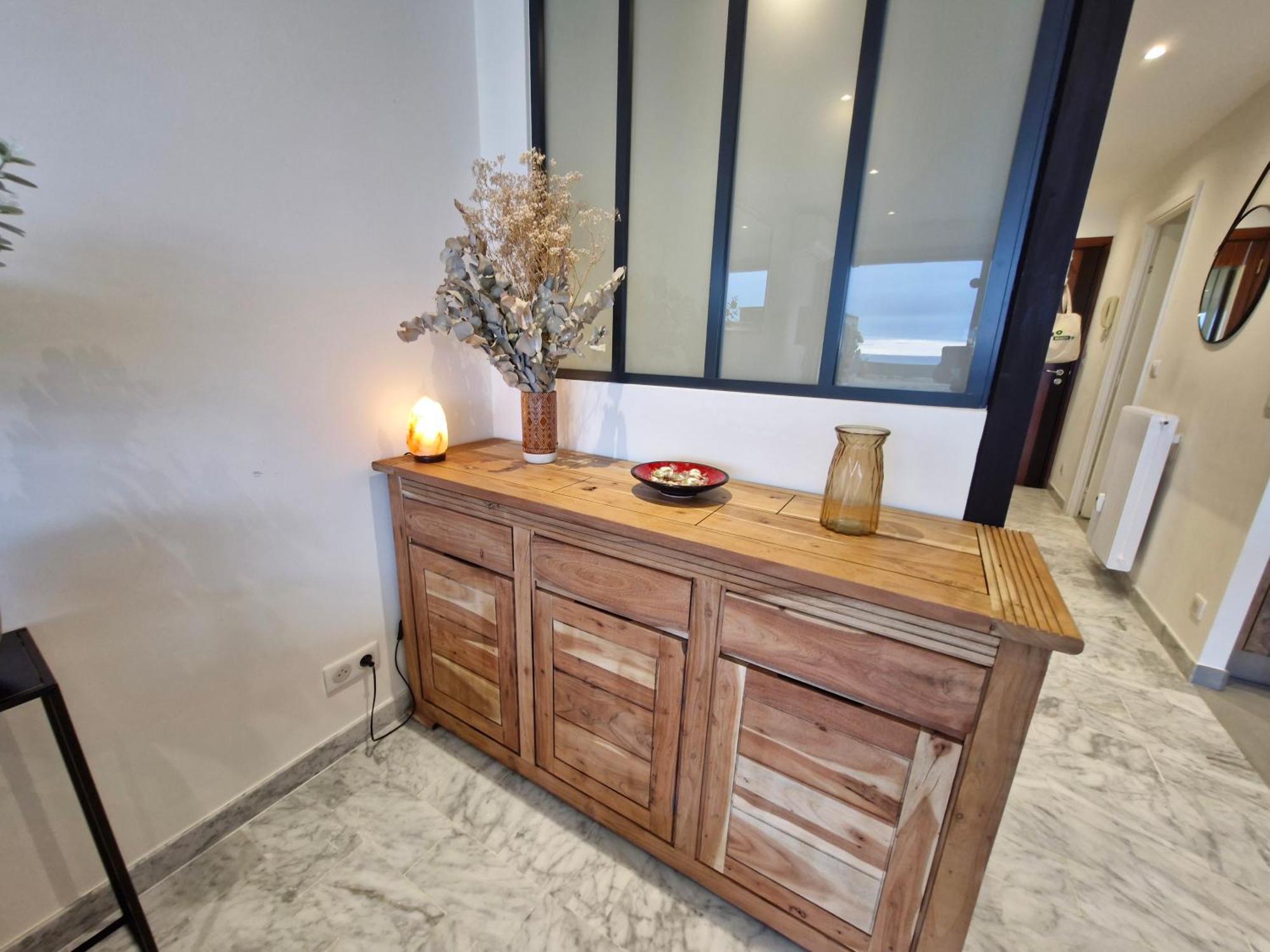 Sunny And Cosy Sea View Studio Antibes Exteriör bild